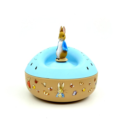 [ToyKids11] Peter Rabbit 彼得兔旋转音乐星星投影灯  带安抚音乐 (5060)