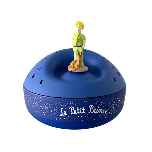 [5032] Little Prince 小王子自轉投影燈 (全橡膠藍色)