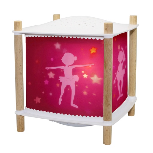 [STAR06011UC] 芭蕾舞女孩 星星投影走馬燈 (簡單版本+ 喚醒功能) [6011UC]