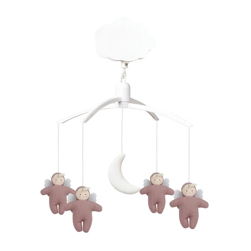 [TRVM1144_64] 床铃装饰 天使 (粉红色)[VM1144 64]